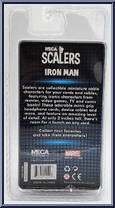 Iron Man from Scalers - Marvel manufactured by Neca [Back]