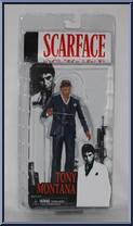 Tony Montana (Blue Suit) from Scarface - Basic Series manufactured by Neca [Front]