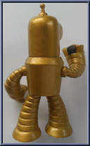 Bender (Gold) (1:72) from Science Fiction Mystery Minis - Basic Series manufactured by Funko [Loose]