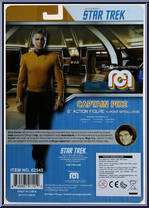 Captain Pike from Sci-Fi - Star Trek manufactured by Mego 2018 [Back]