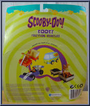 Red Wagon (Scooby) from Scooby-Doo! - Kooky Friction Vehicles manufactured by Equity [Back]