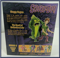 Scared Shaggy and the Beast of Bottomless Lake from Scooby-Doo! - Series  3 manufactured by Character Options [Back]
