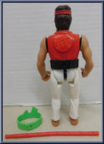 Judo King (Red Shirt) from Secret of the Ninja - Basic Series manufactured by Remco [Loose]
