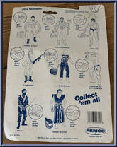 Kai Ming Expert (Yellow Armor) from Secret of the Ninja - Basic Series manufactured by Remco [Back]