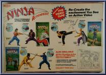 Magic Of The Ninja (with Tae Kwondo Warrior and Ninja) from Secret of the Ninja - Multi-Packs manufactured by Remco [Back]