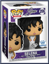 Selena (White Dress) (Diamond) from Selena - Pop! Vinyl Figures manufactured by Funko [Front]