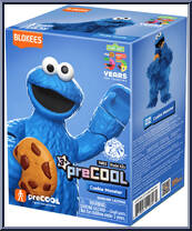 Cookie Monster from Sesame Street - preCOOL manufactured by Blokees [Front]