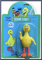 Big Bird from Sesame Street - Poseable manufactured by Tara Toy [Front]