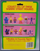 Big Bird (Guitar) from Sesame Street - Mini manufactured by Tara Toy [Back]