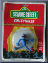 Grover (Skating) from Sesame Street - Mini manufactured by Tara Toy [Front]
