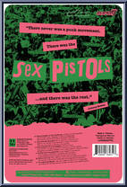 Johnny Rotten (Never Mind The Bollocks) from Sex Pistols - ReAction Figures manufactured by Super7 [Back]