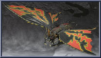 Battra from S.H. MonsterArts - Godzilla manufactured by Bandai [Loose]