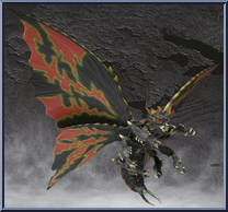 Battra from S.H. MonsterArts - Godzilla manufactured by Bandai [Loose]