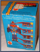 Battle Craft from Shogun Warriors - U-Combine manufactured by Mattel [Back]