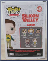 Jared from Silicon Valley - Pop! Vinyl Figures manufactured by Funko [Back]