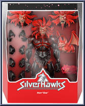 Mon*Star (Black) from SilverHawks - Ultimate manufactured by Super7 [Front]