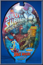 Silver Surfer (Sun Powered) from Silver Surfer - Space Racers manufactured by Toy Biz [Front]