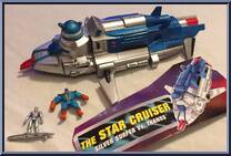 Star Cruiser from Silver Surfer - Attack Playsets manufactured by Toy Biz [Loose]