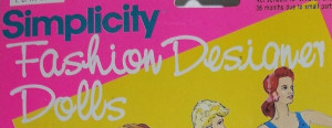 Simplicity Fashion Designer Dolls