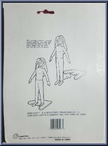 Girl #6 from Simplicity Fashion Designer Dolls - Basic Series manufactured by Lanard Toys [Back]