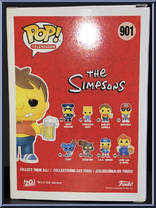 Barney Gumble from Simpsons - Pop! Vinyl Figures manufactured by Funko [Back]