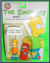 Bart Simpson from Simpsons - Basic Series manufactured by Mattel [Front]
