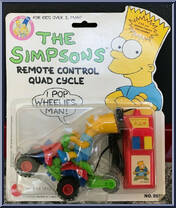 Quad Cycle (Bart) from Simpsons - Remote Control manufactured by Mattel [Front]