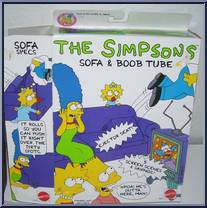 Simpsons Sofa & Boob Tube