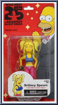 Britney Spears from Simpsons - Series 2 manufactured by Neca [Front]