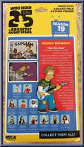 Homer Simpson (Grunge) from Simpsons - Series 4 manufactured by Neca [Back]