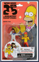 Kid Rock / James Brown from Simpsons - Mini-Figures manufactured by Neca [Front]