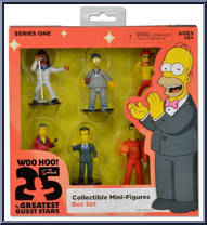 Series 1 Box Set from Simpsons - Mini-Figures manufactured by Neca [Front]