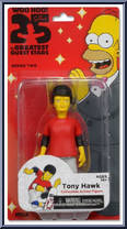 Tony Hawk from Simpsons - Series 2 manufactured by Neca [Front]