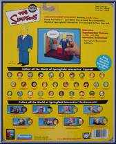 Superintendent Chalmers from Simpsons - Series  8 manufactured by Playmates [Back]