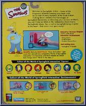 Grampa Simpson from Simpsons - Series  1 manufactured by Playmates [Back]