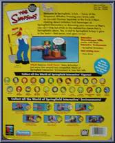 Groundskeeper Willie from Simpsons - Series  4 manufactured by Playmates [Back]