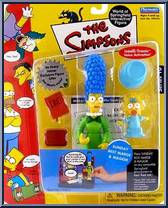 Marge Simpson (Sunday's Best) from Simpsons - Series 10 manufactured by Playmates [Loose]