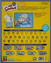 Dr. Marvin Monroe from Simpsons - Series 10 manufactured by Playmates [Back]