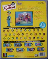Officer Lou from Simpsons - Series  7 manufactured by Playmates [Back]