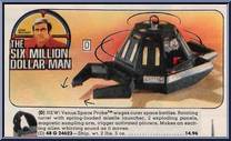Venus Space Probe from Six Million Dollar Man - Accessories manufactured by Kenner [Front]