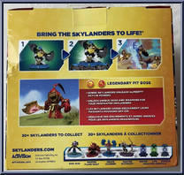 Legendary Pit Boss from Skylanders - Imaginators - Basic Series manufactured by Activision [Back]
