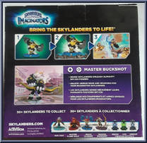 Master Buckshot from Skylanders - Imaginators - Basic Series manufactured by Activision [Back]