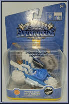 Power Blue Gold Rusher from Skylanders - SuperChargers - Vehicles manufactured by Activision [Front]