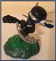 Dark Stealth Elf from Skylanders - Swap Force - Basic Series manufactured by Activision [Loose]