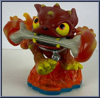Fire Bone Hot Dog from Skylanders - Swap Force - Basic Series manufactured by Activision [Loose]