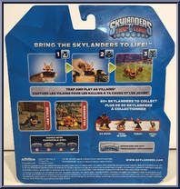 Small Fry & Weeruptor from Skylanders - Trap Team - Minis manufactured by Activision [Back]