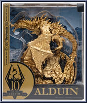 Alduin (Gold) from Skyrim - Basic Series manufactured by McFarlane [Front]