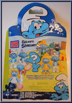 Harmony Smurf from Smurfs - Blind Packs manufactured by Mega Bloks [Front]