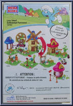 Lazy Smurf from Smurfs - Basic Series manufactured by Mega Bloks [Back]