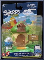 Brainy's House from Smurfs - Micro Village - Single Packs manufactured by Jakks Pacific [Front]